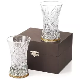 Набор стаканов княжеских "Богатырская сила" на 2 персоны